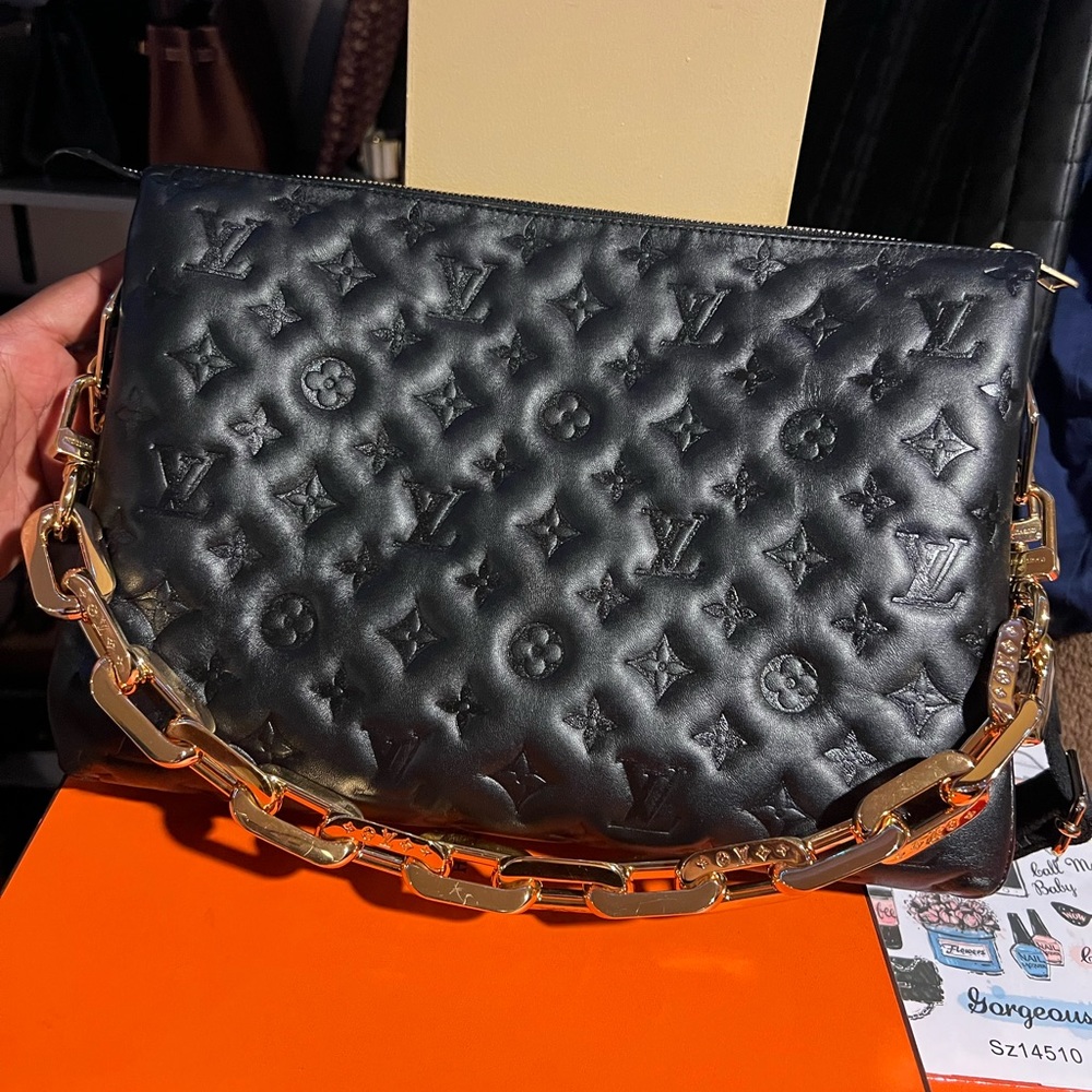 Louis Vuitton Coussin MM Black
